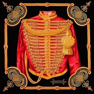 Hermès Brandebourgs Scarf: Red Jacket - Rare